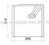 AVA QUALITY COOLING HYV406 Evaporator, air conditioning